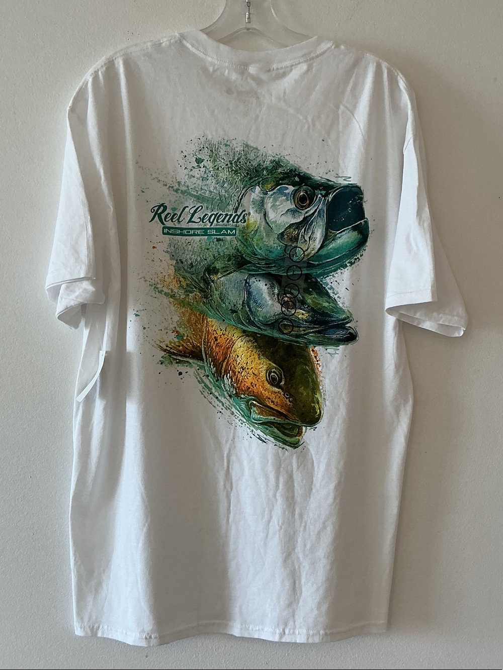 Reel Legends “Inshore Slam” Tee Shirt Sz L